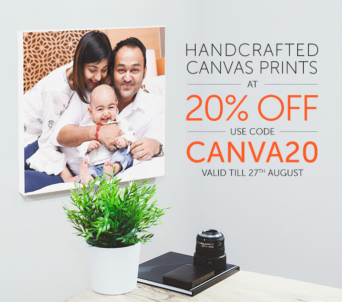 20% OFF Canvas Print, Use Code- CANVA20.