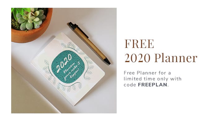 Free Planner for a limited time only.